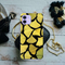 Yellow Leafs Printed Slim Cases and Cover for iPhone 12 Mini