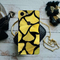 Yellow Leafs Printed Slim Cases and Cover for Pixel 3