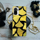 Yellow Leafs Printed Slim Cases and Cover for Redmi Note 10