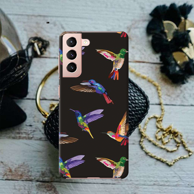 Kingfisher Printed Slim Cases and Cover for Galaxy S21 Plus