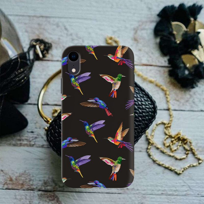 Kingfisher Printed Slim Cases and Cover for iPhone XR