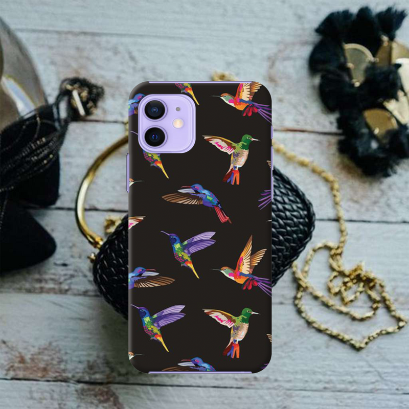 Kingfisher Printed Slim Cases and Cover for iPhone 12 Mini