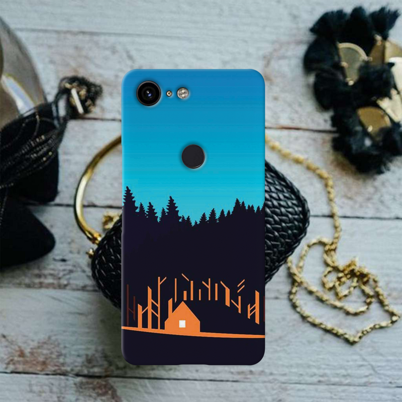 Night Stay Printed Slim Cases and Cover for Pixel 3