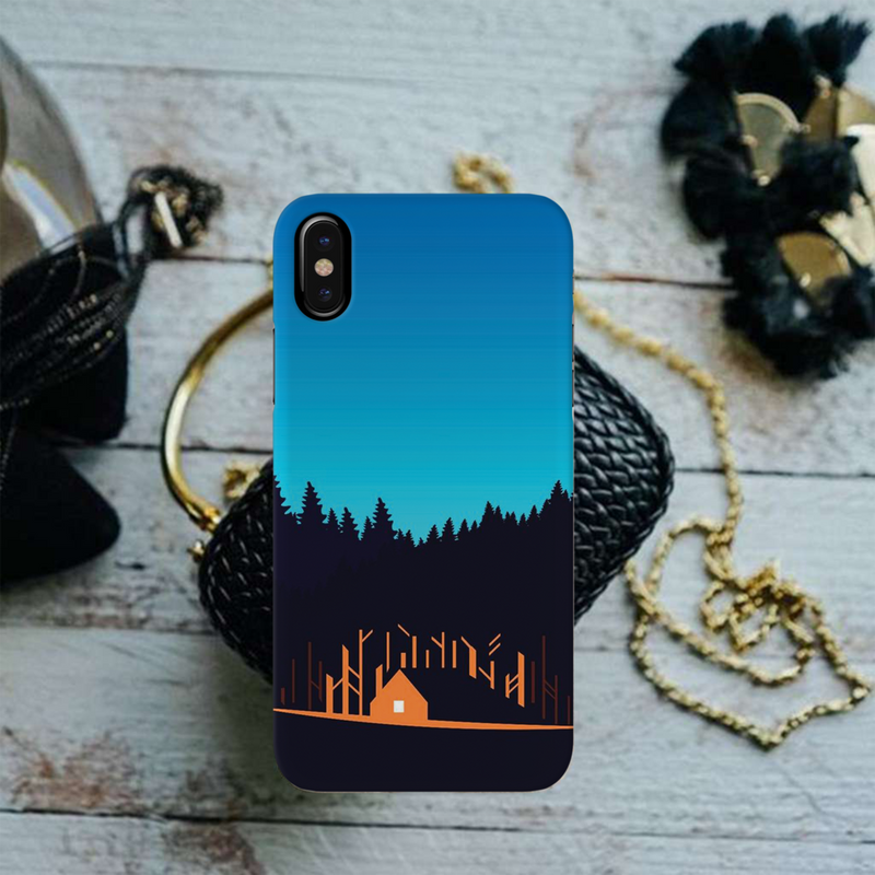 Night Stay Printed Slim Cases and Cover for iPhone XS