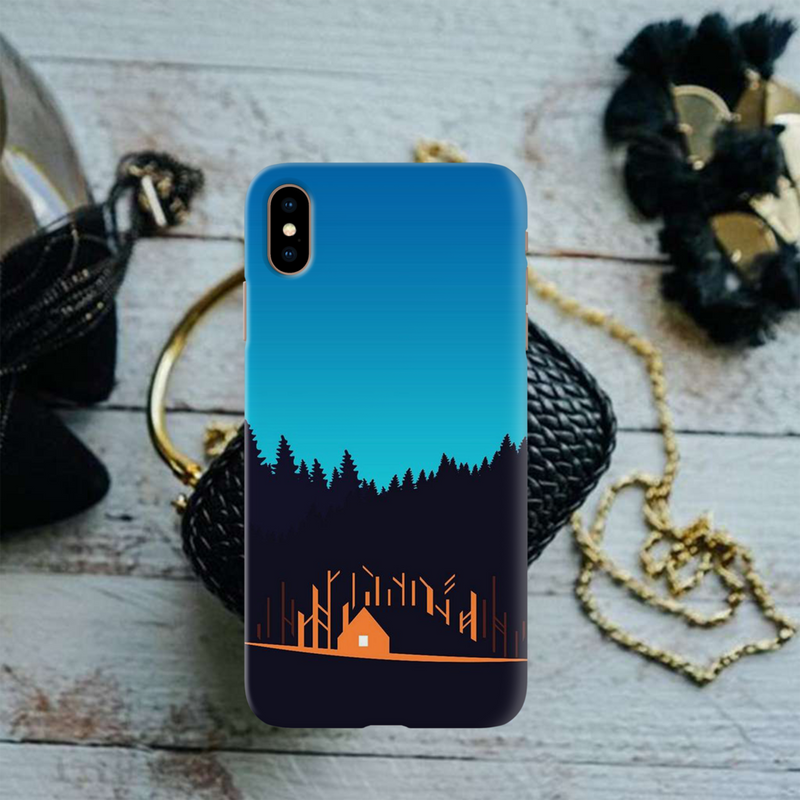 Night Stay Printed Slim Cases and Cover for iPhone XS Max