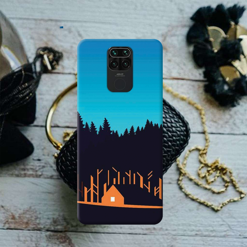 Night Stay Printed Slim Cases and Cover for Redmi Note 9