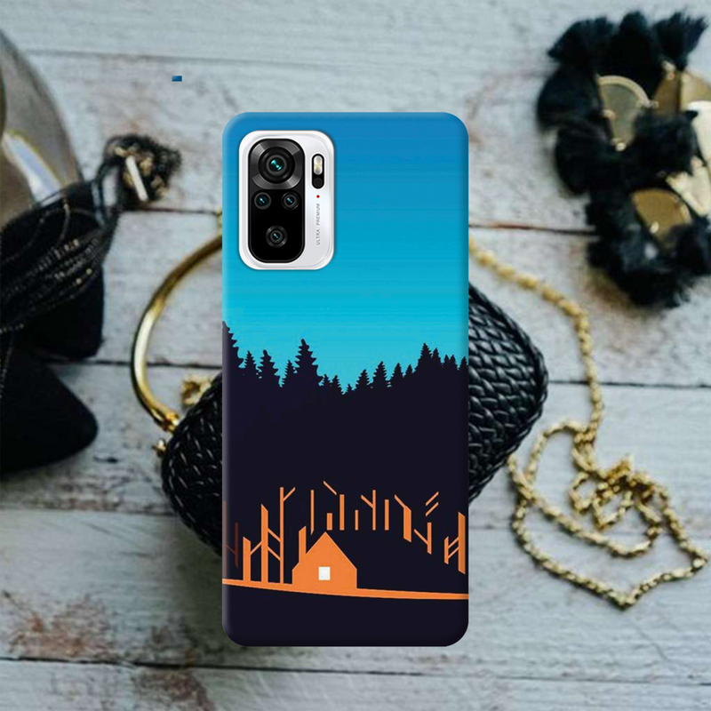 Night Stay Printed Slim Cases and Cover for Redmi Note 10