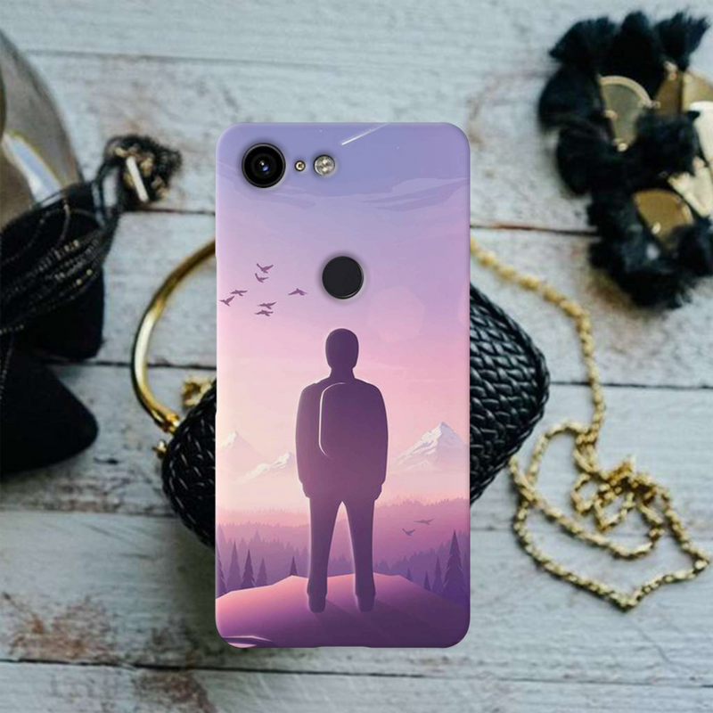 Peace on earth Printed Slim Cases and Cover for Pixel 3