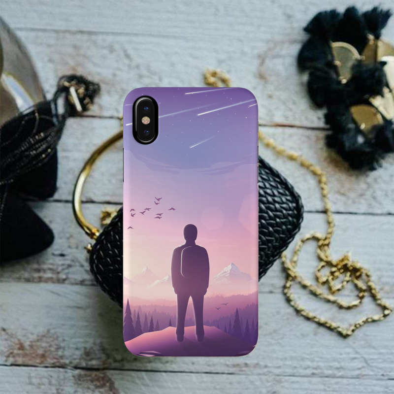 Peace on earth Printed Slim Cases and Cover for iPhone XS