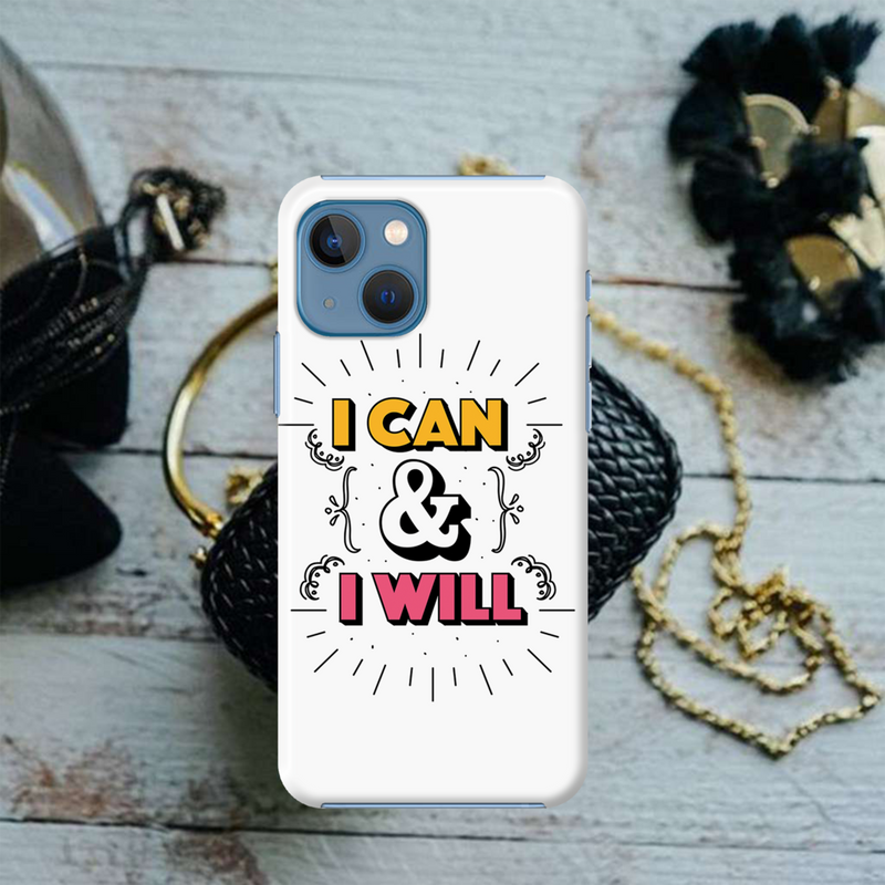 I can and I will Printed Slim Cases and Cover for iPhone 13 Mini