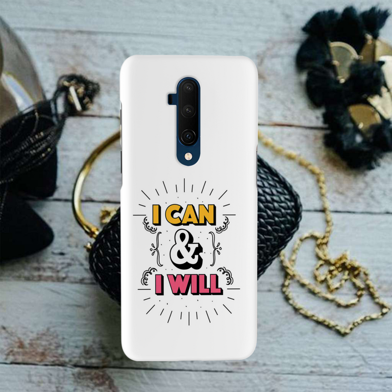 I can and I will Printed Slim Cases and Cover for OnePlus 7T Pro
