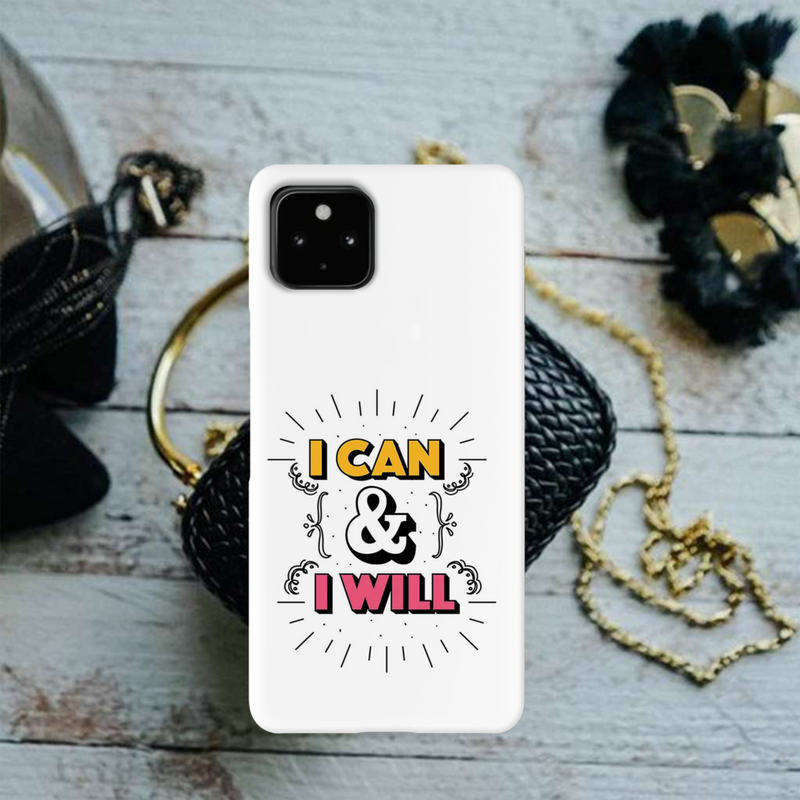 I can and I will Printed Slim Cases and Cover for Pixel 4A