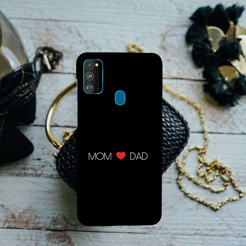 Mom and Dad Printed Slim Cases and Cover for Galaxy M30S