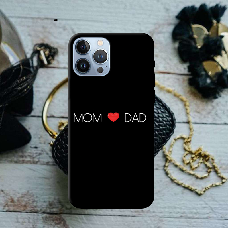 Mom and Dad Printed Slim Cases and Cover for iPhone 13 Pro Max