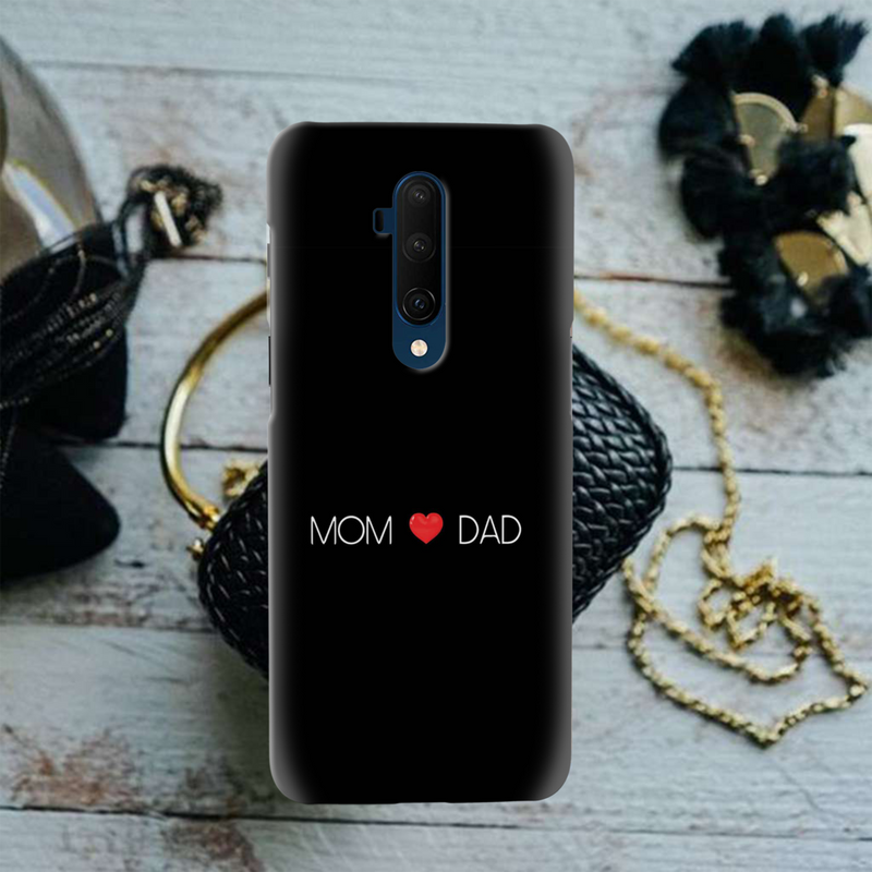 Mom and Dad Printed Slim Cases and Cover for OnePlus 7T Pro