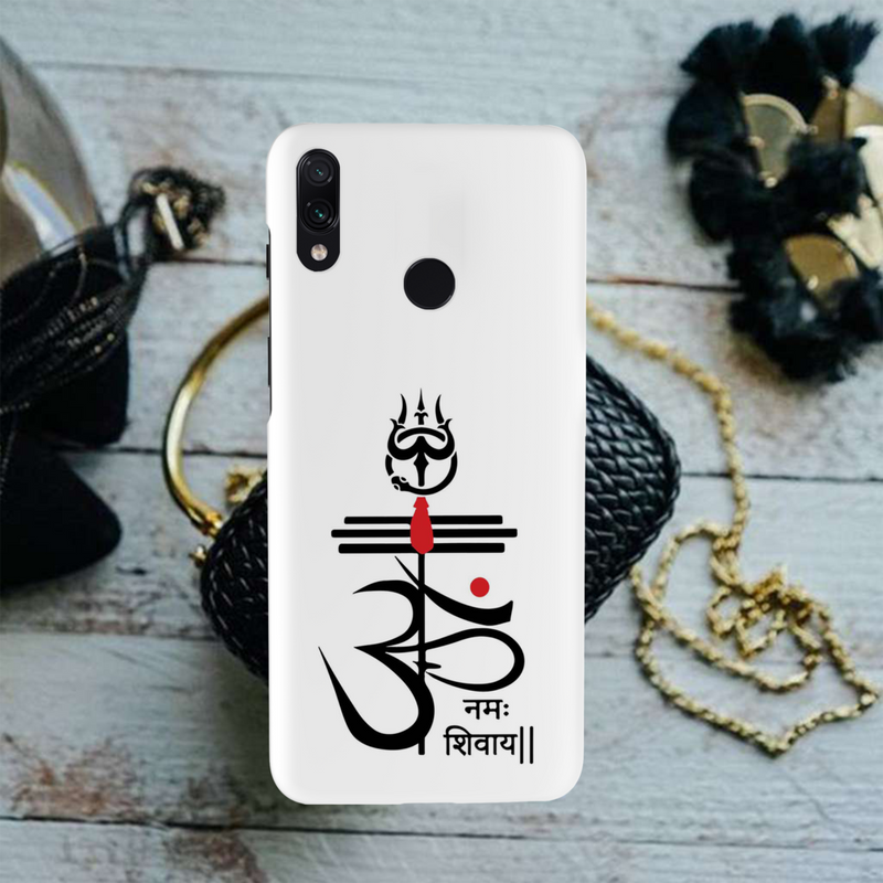 OM namah siwaay Printed Slim Cases and Cover for Redmi Note 7 Pro