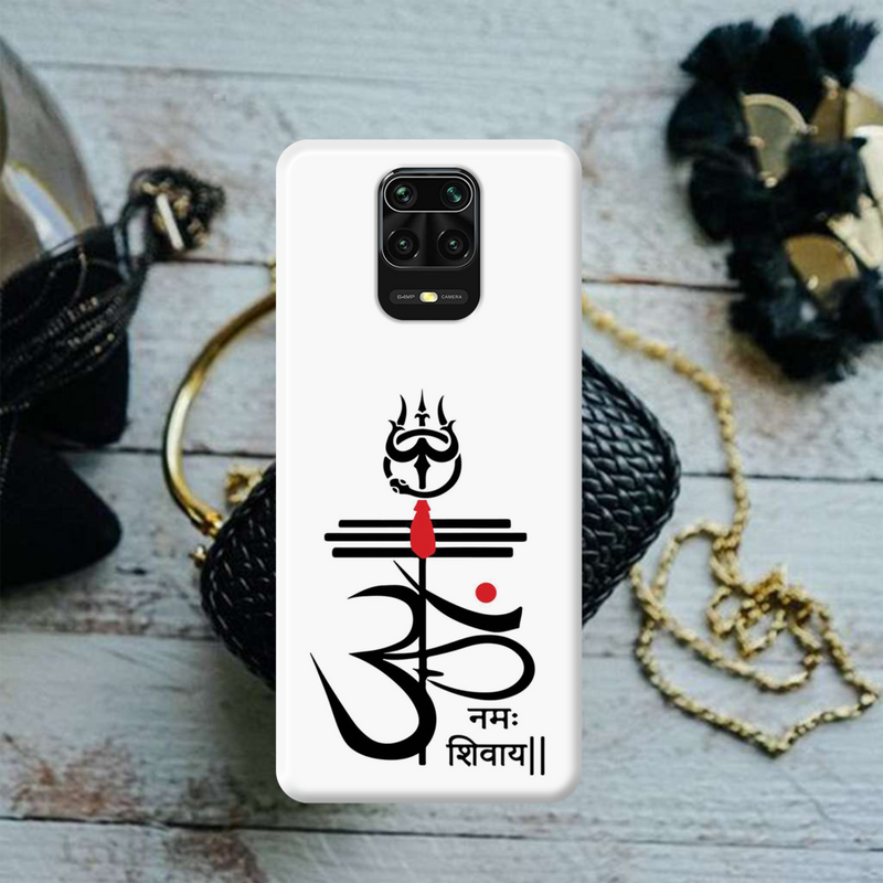 OM namah siwaay Printed Slim Cases and Cover for Redmi Note 9 Pro Max