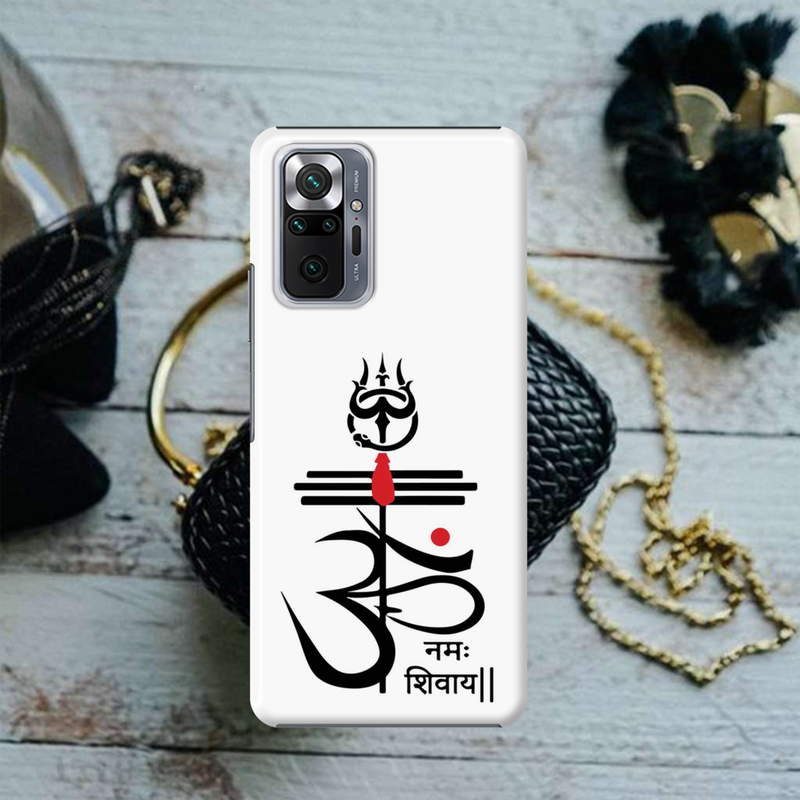 OM namah siwaay Printed Slim Cases and Cover for Redmi Note 10 Pro