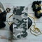 Olive Green and White Camouflage Printed Slim Cases and Cover for Galaxy A30