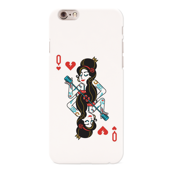 Queen Card Printed Slim Cases and Cover for iPhone 6