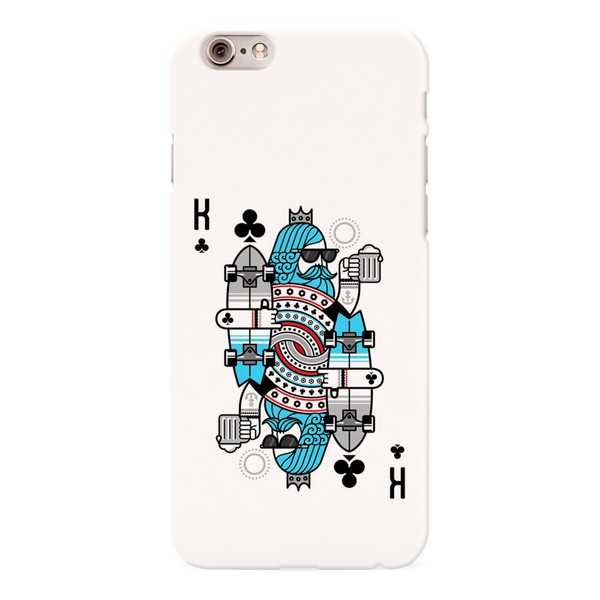 King 2 Card Printed Slim Cases and Cover for iPhone 6