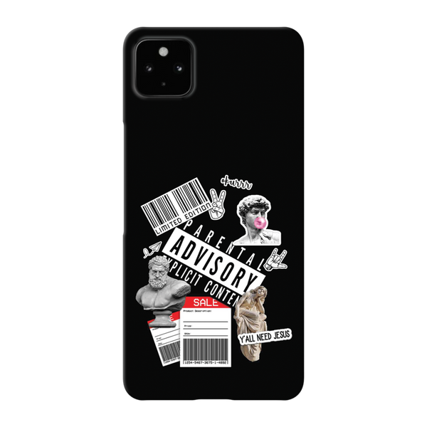 Advisory Printed Slim Cases and Cover for Pixel 4A