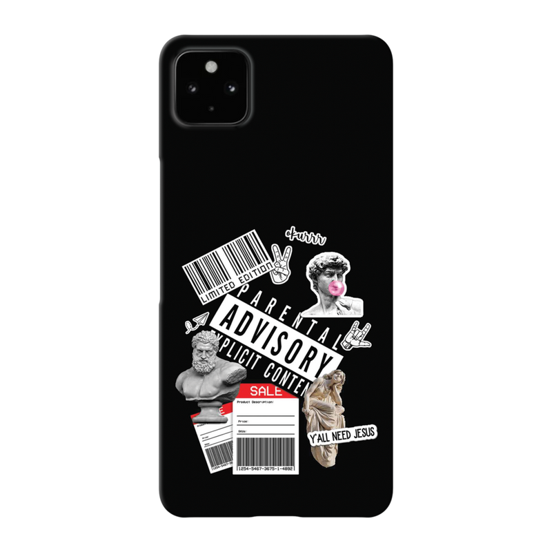 Advisory Printed Slim Cases and Cover for Pixel 4A