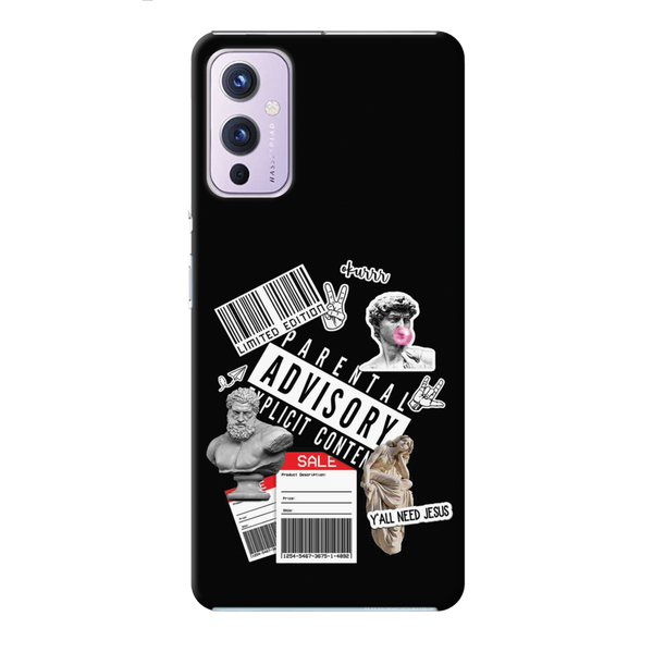 Advisory Printed Slim Cases and Cover for OnePlus 9