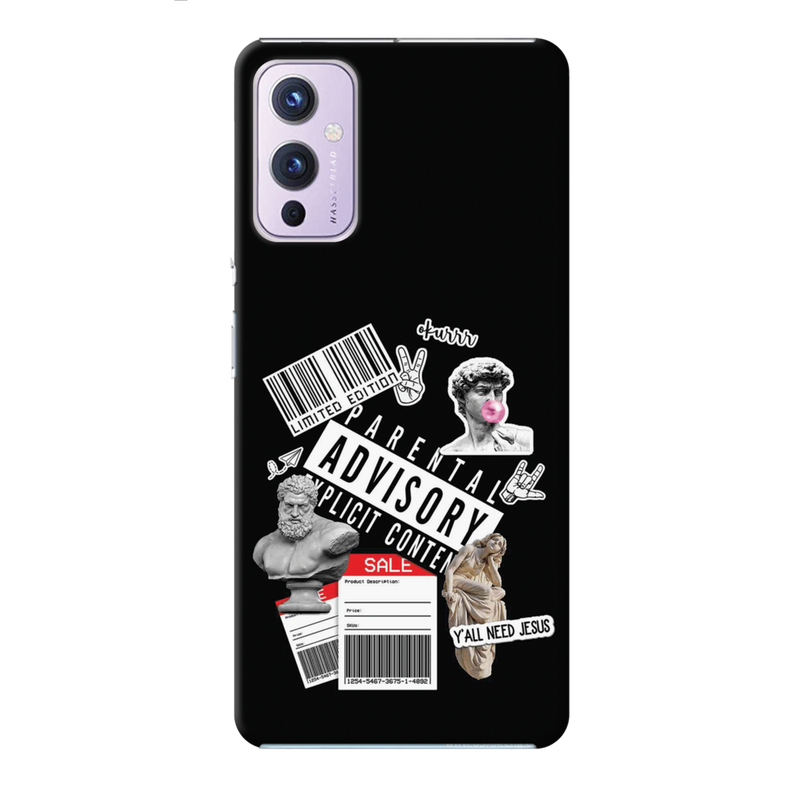 Advisory Printed Slim Cases and Cover for OnePlus 9
