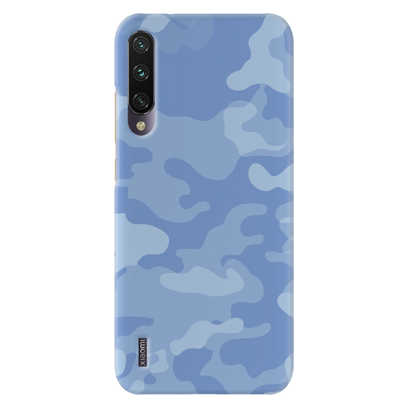 Blue and White Camouflage Printed Slim Cases and Cover for Redmi A3
