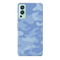 Blue and White Camouflage Printed Slim Cases and Cover for OnePlus Nord 2