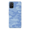 Blue and White Camouflage Printed Slim Cases and Cover for OnePlus 8T