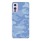 Blue and White Camouflage Printed Slim Cases and Cover for OnePlus 9