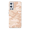 Cream and White Camouflage Printed Slim Cases and Cover for OnePlus 9R