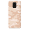 Cream and White Camouflage Printed Slim Cases and Cover for Redmi Note 9 Pro Max