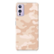 Cream and White Camouflage Printed Slim Cases and Cover for OnePlus 9