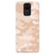 Cream and White Camouflage Printed Slim Cases and Cover for Redmi Note 9