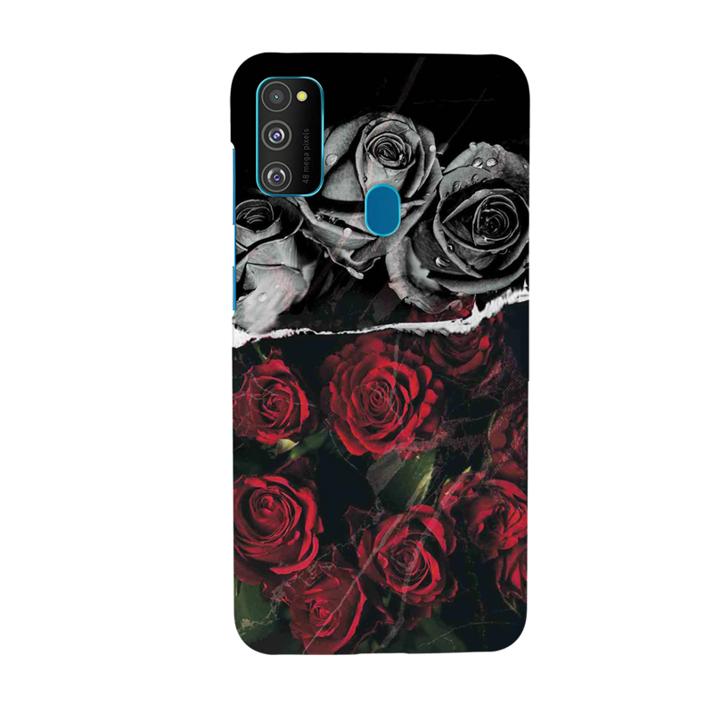 Dark Roses Printed Slim Cases and Cover for Galaxy M30S