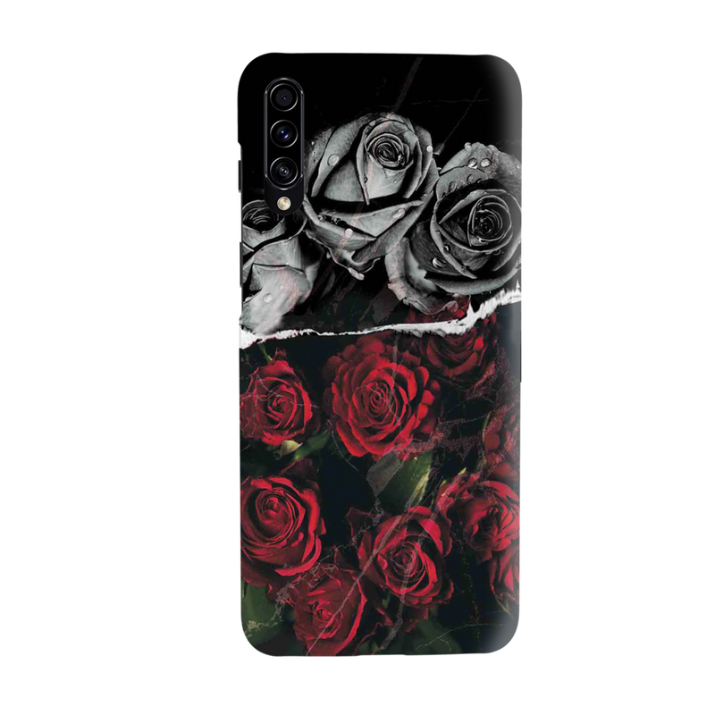 Dark Roses Printed Slim Cases and Cover for Galaxy A70