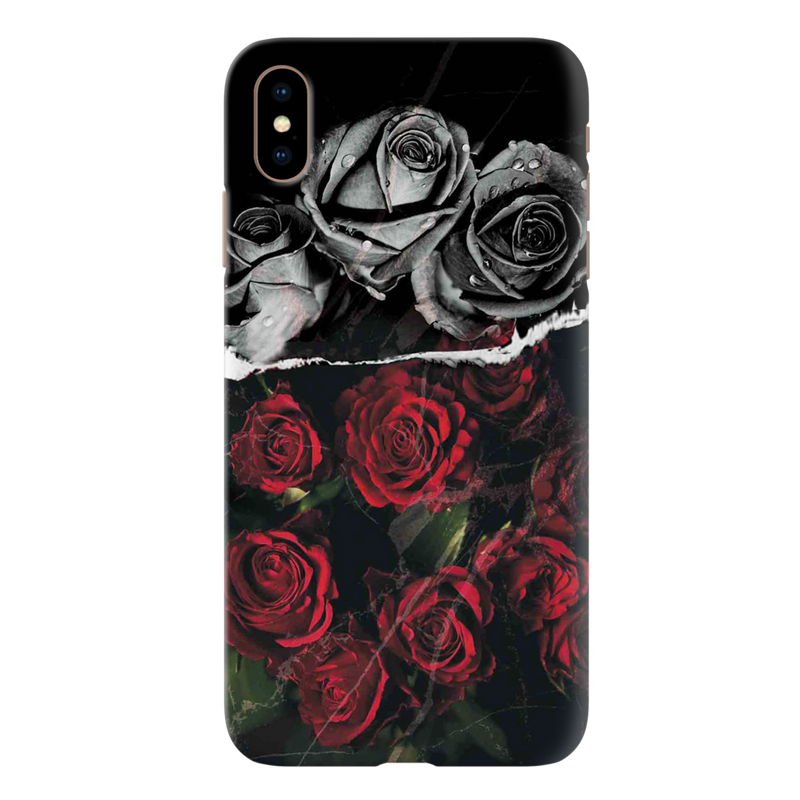 Dark Roses Printed Slim Cases and Cover for iPhone XS Max