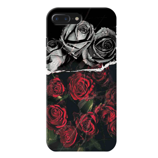 Dark Roses Printed Slim Cases and Cover for iPhone 8 Plus