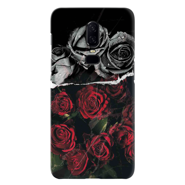 Dark Roses Printed Slim Cases and Cover for OnePlus 6