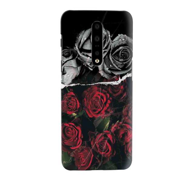 Dark Roses Printed Slim Cases and Cover for OnePlus 7 Pro