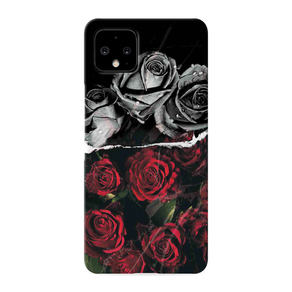 Dark Roses Printed Slim Cases and Cover for Pixel 4