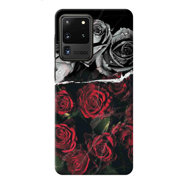 Dark Roses Printed Slim Cases and Cover for Galaxy S20 Ultra