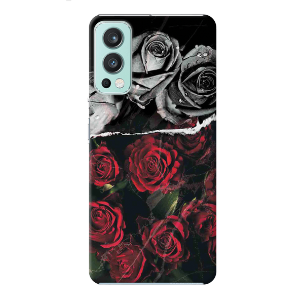 Dark Roses Printed Slim Cases and Cover for OnePlus Nord 2