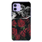 Dark Roses Printed Slim Cases and Cover for iPhone 12