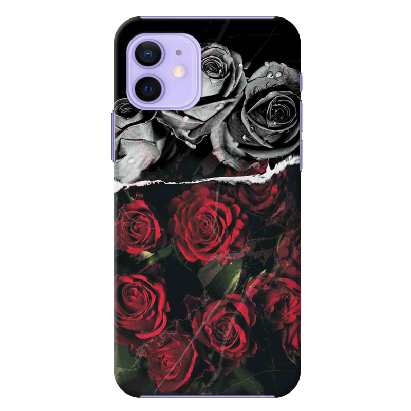 Dark Roses Printed Slim Cases and Cover for iPhone 12