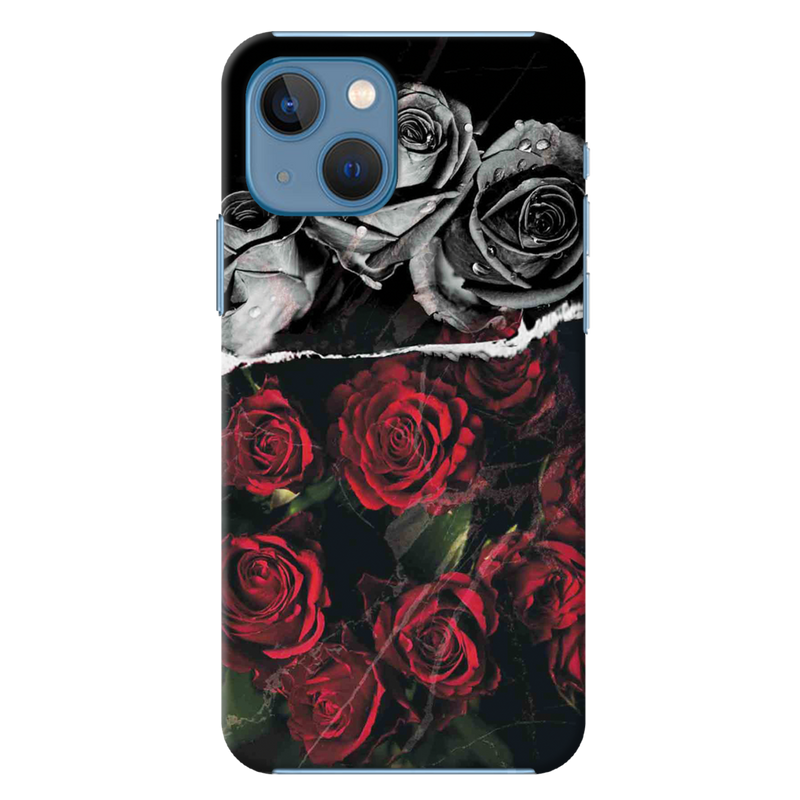 Dark Roses Printed Slim Cases and Cover for iPhone 13