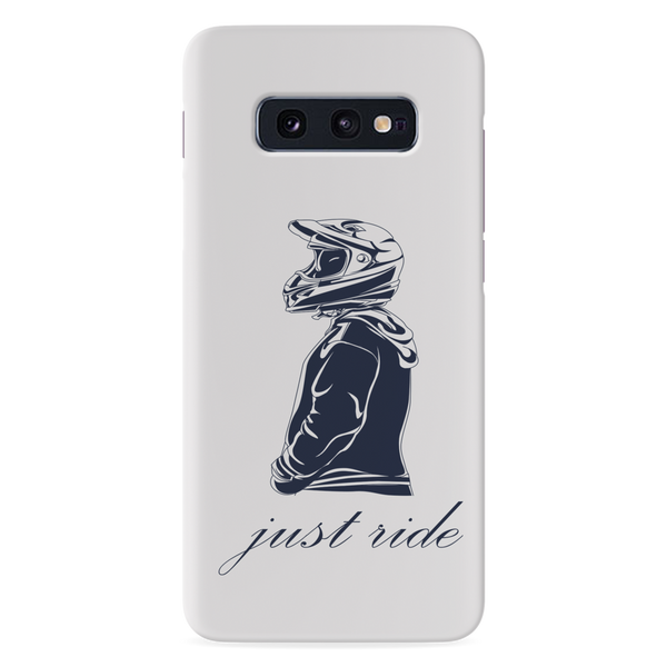 Just Ride Printed Slim Cases and Cover for Galaxy S10E